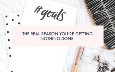 The real reason you’re getting nothing done.
